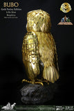 PRE - ORDER: Star Ace Toys Ray Harryhausen Clash of the Titans: Bubo (Gold Patina Edition) Deluxe Life - Size Replica - collectorzown