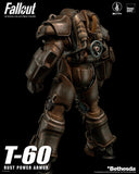 PRE-ORDER: Threezero Fallout Series T-60 Rust Power Armor Sixth Scale Figure - collectorzown