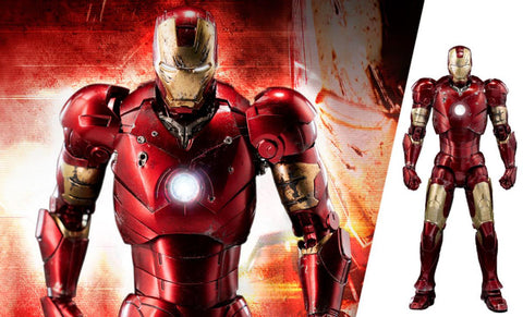 PRE - ORDER: Threezero Marvel Studios: The Infinity Saga DLX Iron Man Mark 3 (Battle Damaged) Action Figure - collectorzown