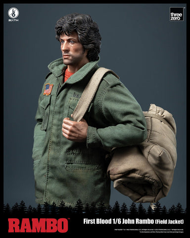 PRE-ORDER: Threezero Rambo: First Blood John Rambo (Field Jacket) Sixt