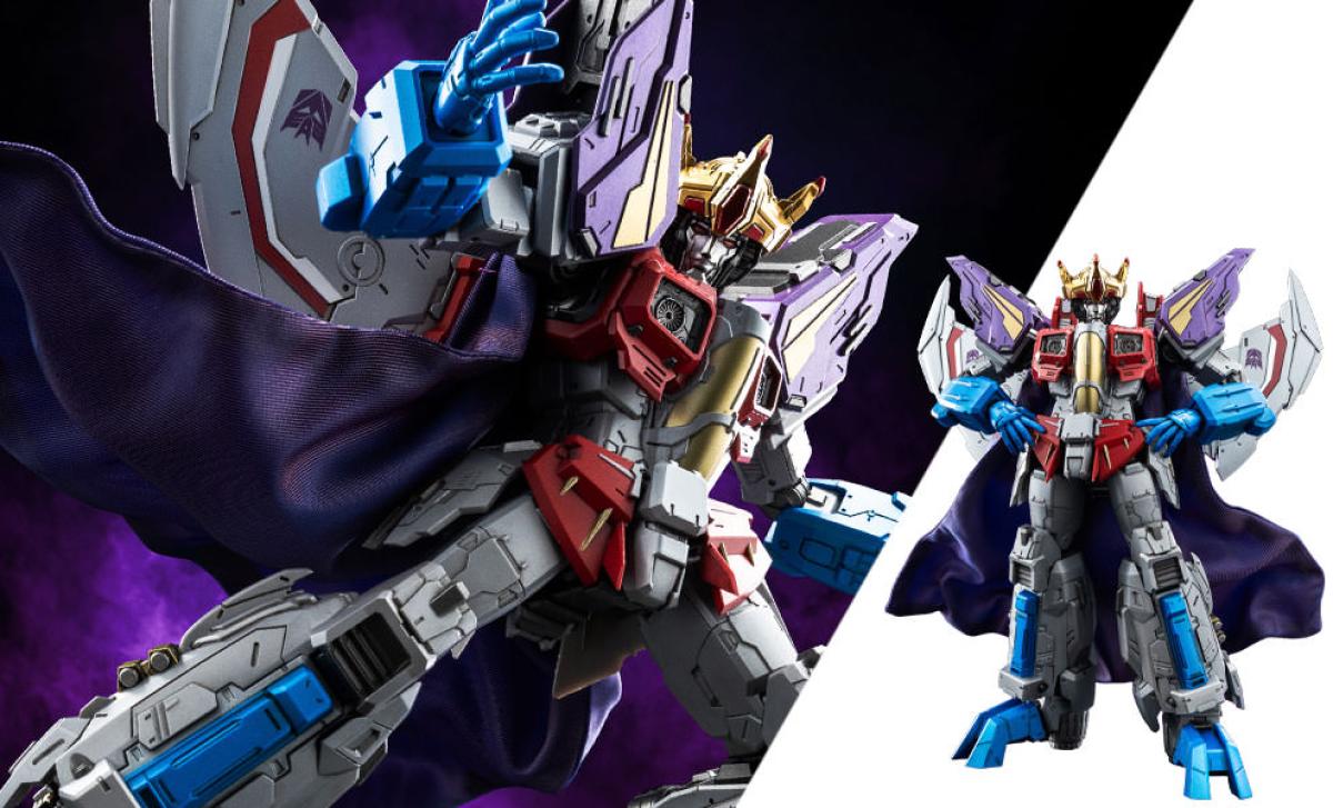 MDLX Coronation Starscream(新破壊大帝 スタースクリーム 戴冠 Ver.) トランスフォーマー 完成品 可動フィギュア threezero(スリーゼロ) TransformersMDLX Coronation Starscream – threezero store