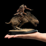 PRE - ORDER: Weta Workshop The Lord of the Rings Trilogy: Sharku on Warg Miniature Statue - collectorzown