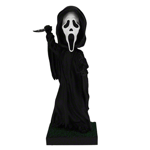Royal Bobbles Scream: Ghost Face Stab on Grass Bobblehead - collectorzown