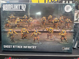 Warlord Games Konflikt '47 Empire of Japan Ghost Attack Infantry - collectorzown