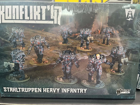 Warlord Games Konflikt '47 Stahltruppen Heavy Infantry (2025) - collectorzown