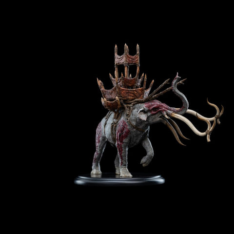 Weta Workshop The Lord of the Rings Mumak in Battle Miniature Statue - collectorzown