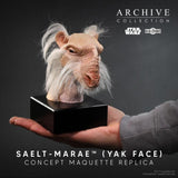 Regal Robot Star Wars Yak Face Concept Maquette Replica Judy Elkins Signature Edition