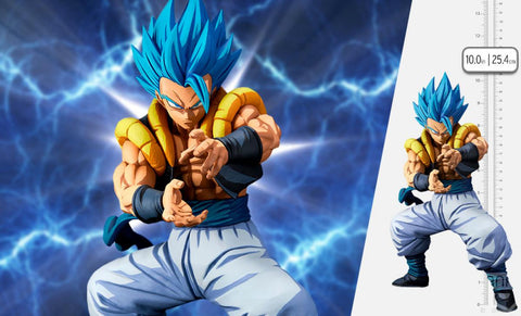 Banpresto Dragon Ball Super World Figure Colosseum 3 Super Master Stars Piece Super Saiyan God Gogeta (Two Dimensions)Statue - collectorzown