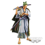 Banpresto One Piece Zoro The Grandline Men Wanokuni DXF Vol. 2 Statue - collectorzown