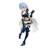 Banpresto Re:Zero Starting Life in Another World Rem Blue Maid Armor Version Vol. 4 EXQ Statue - collectorzown