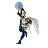 Banpresto Re:Zero Starting Life in Another World Rem Blue Maid Armor Version Vol. 4 EXQ Statue - collectorzown