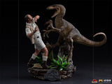 Iron Studios Jurassic Park Clever Girl Deluxe Art Scale 1/10 Statue