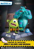 Beast Kingdom Monsters Inc. Master Craft MC-042 James P. Sullivan & Mike Wazowski Statue - collectorzown