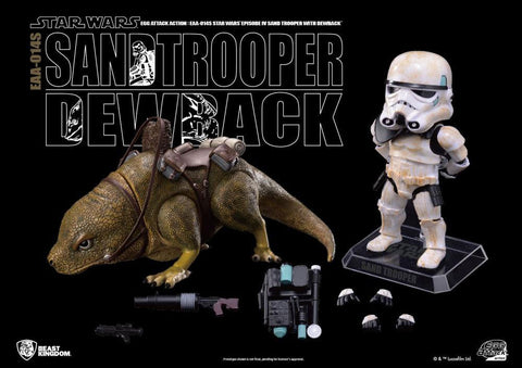 Star Wars: Episode IV A New Hope: Sandtrooper Sergeant & Dewback MMS722 - 1/6th Scale Collectible Figure - Game Nerdz Star Wars: Episode IV A New Hope: Sandtrooper Sergeant & Dewback MMS722 - 1/6th Scale Collectible Figure - Game Nerdz