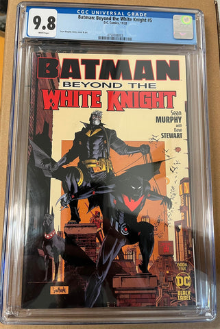 CGC 9.8 Batman: Beyond the White Knight #5 (2022) - collectorzown