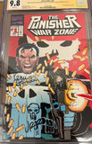 CGC 9.8 Signature Series Punisher: War Zone #1 Signed by Klaus Janson, Signed & Sketch by John Romita Jr. - collectorzown