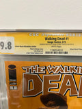 CGC 9.8 Signature Series The Walking Dead #1 Signed & Sketch by Julian Totino Tedesco Wizard World Philadelphia Edition - collectorzown