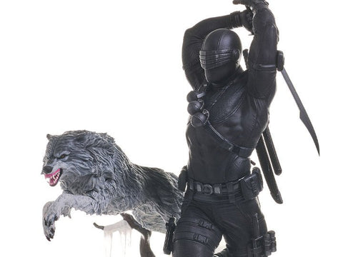 Diamond Select G.I. Joe Gallery Snake Eyes & Timber Figure Diorama - collectorzown