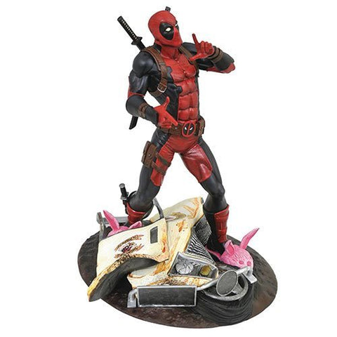 Diamond Select Marvel Gallery Taco Truck Deadpool Statue - collectorzown