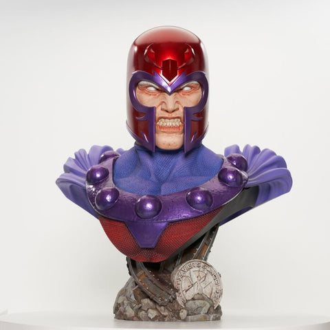 Diamond Select Mavel Legends in 3D Magneto 1:2 Scale Limited Edition Bust - collectorzown