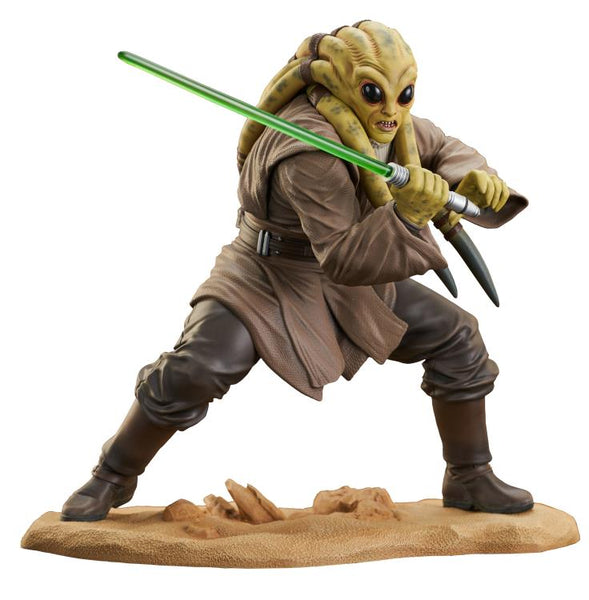 Star Wars: Kit Fisto Statue Von Diamond Select – 23 Cm Sammlerfigur Aus Attack Of The Clones | Premier Collection 1/7