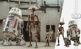 PRE-ORDER: Hot Toys Star Wars The Mandalorian R5-D4, Pit Droid, and BD-72 Sixth Scale Figure Set