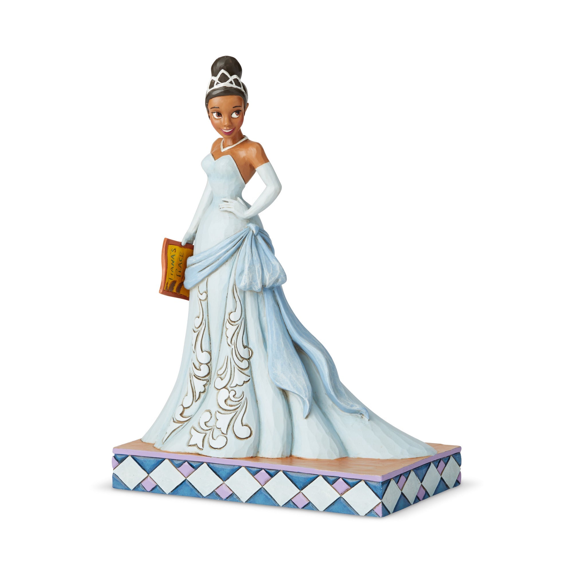 Enesco Disney Traditions Princess Passion Tiana Statue - collectorzown