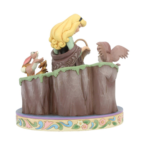Enesco Disney Traditions Sleeping Beauty With Animals Statue