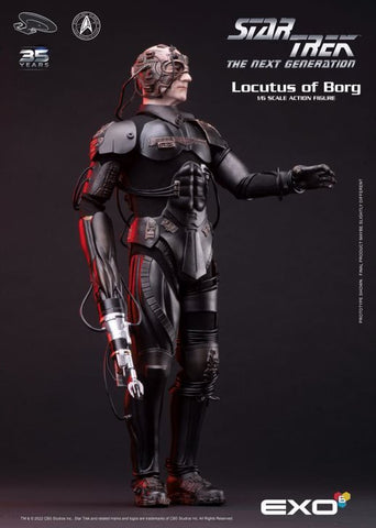 Exo-6 Star Trek: The Next Generation Locutus of Borg 1:6 Scale Articulated Figure - collectorzown