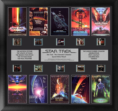 FilmCells: Filmcells Star Trek The Cinematic Collection Montage - collectorzown
