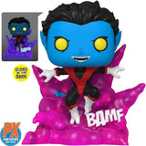 Funko Pop! Deluxe X-Men Nightcrawler #1124 GITD PX Previews Exclusive - collectorzown
