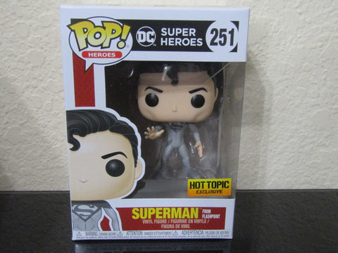 Funko Pop! Heroes: DC Heroes Superman From Flashpoint #251 Hot Topic Exclusive - collectorzown