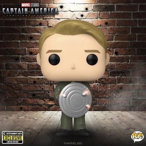 Funko Pop! Marvel: Captain America with Prototype Shield #999 Entertainment Earth Exclusive - collectorzown