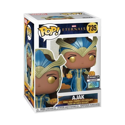 Funko Pop! Marvel: The Eternals Ajax with Collectible Card #735 Entertainment Earth Exclusive - collectorzown