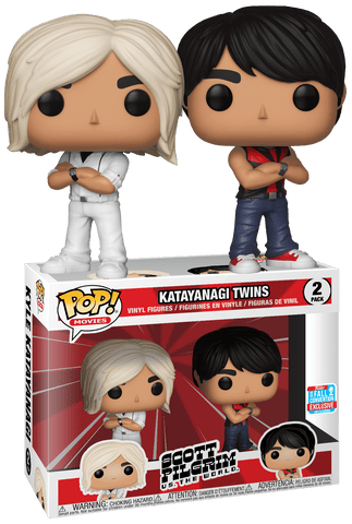 Funko Pop! Movies: Scott Pilgrim Katayanagi Twins 2-Pack Fall Convention Exclusive - collectorzown