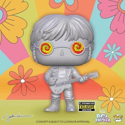 Funko Pop! Rocks: John Lennon with Psychedelic Shades Entertainment Earth  Exclusive - collectorzown