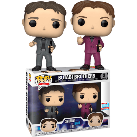 Funko Pop! SNL Butabi Brothers 2-Pack Fall Convention Exclusive - collectorzown
