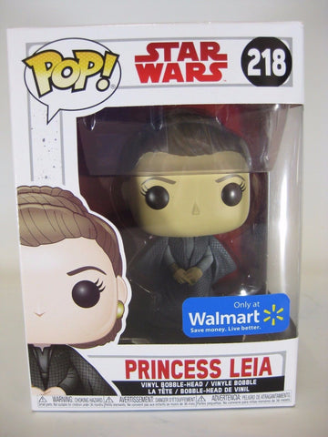 Funko Pop Star Wars: Princess Leia #218 Walmart Exclusive - collectorzown