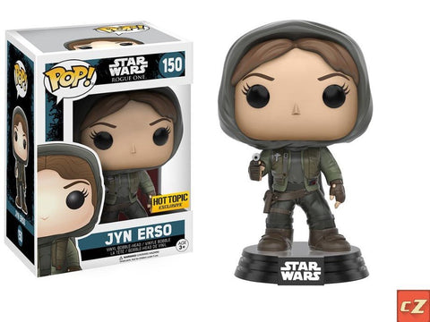 Funko Pop! Star Wars: Rogue One Jyn Erso #150 Hot Topic Exclusive - collectorzown