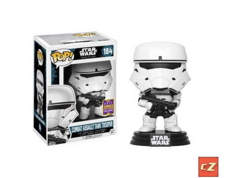 Funko Pop! Star Wars: Rogue One Tank Trooper #184 Summer Convention Exclusive - collectorzown