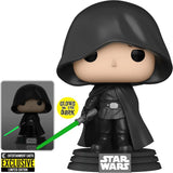 Funko Pop! Star Wars: The Mandalorian Luke Skywalker #501 GITD Entertainment Earth Exclusive - collectorzown
