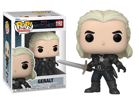 Funko Pop! Television: The Witcher Geralt #1192 - collectorzown