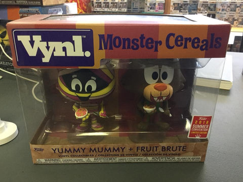 Funko Vynl Monster Cereals: Yummy Mummy + Fruit Brute Summer Convention Exclusive - collectorzown