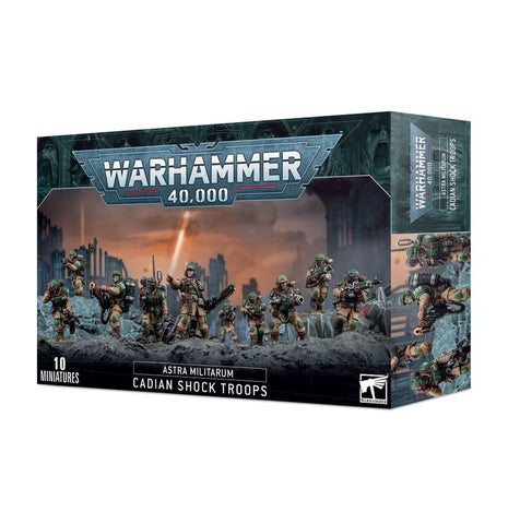 Games Workshop Warhammer 40,000: Astra Militarum Cadian Shock Troops - collectorzown