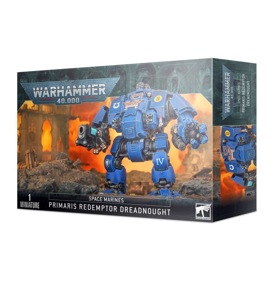 Primaris Redemptor Dreadnought Imperial fists space marines