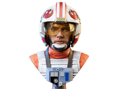 Gentle Giant Star Wars: A New Hope Legends in 3D Pilot Luke Skywalker 1:2 Scale Bust - collectorzown