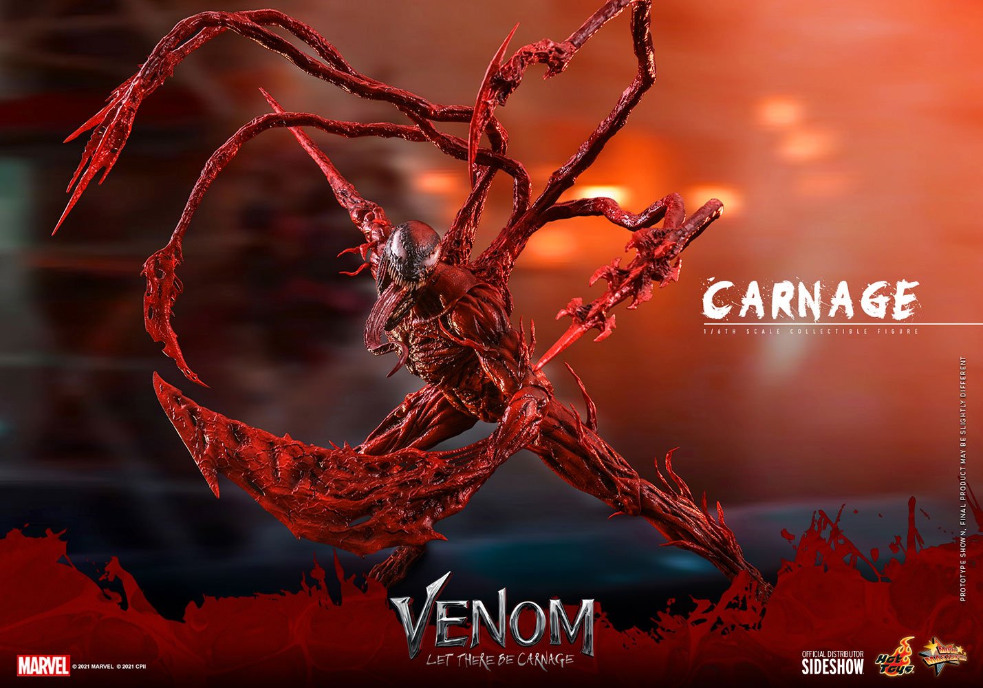 Hot Toys Venom Let There Be Carnage Venom Sixth Scale Figure - collectorzown