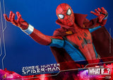Hot Toys Marvel Studios What If....? Zombie Hunter Spider-Man Sixth Scale Figure - collectorzown