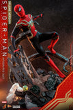 Hot Toys Spider-Man: No Way Home Spider-Man (Integrated Suit) Deluxe Version Sixth Scale Figure - collectorzown