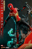 Hot Toys Spider-Man: No Way Home Spider-Man (Integrated Suit) Deluxe Version Sixth Scale Figure - collectorzown